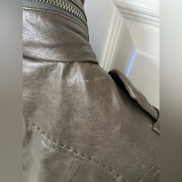 Attentive Mackage Aritzia Bomber Leather Jacket Size: Small - Picture 7 of 8